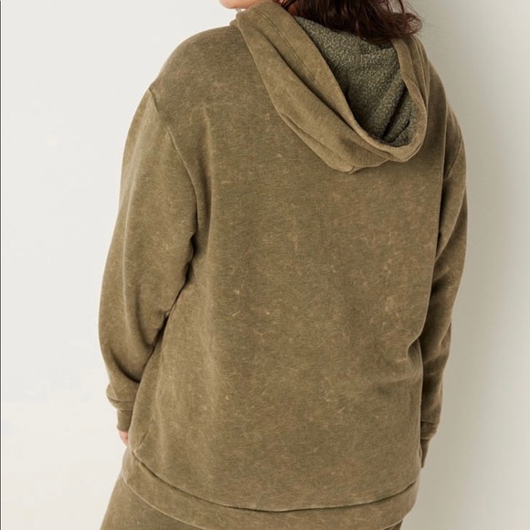 Vintage Green Victoria Secret PINK Pullover Outfit - Picture 8 of 9